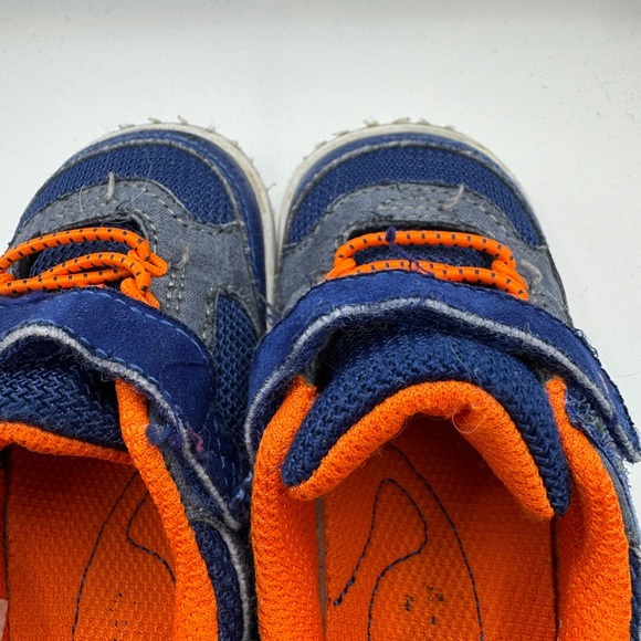 Stride Rite Kids Sneakers - Blue and Orange - Picture 3 of 7